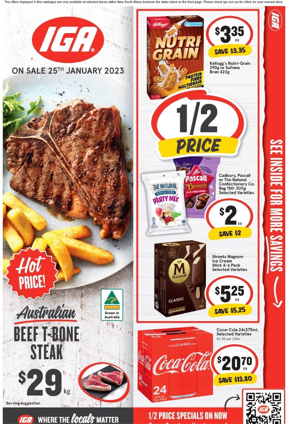 IGA Catalogue Sale 25 - 31 Jan 2023 - Catalogue AU