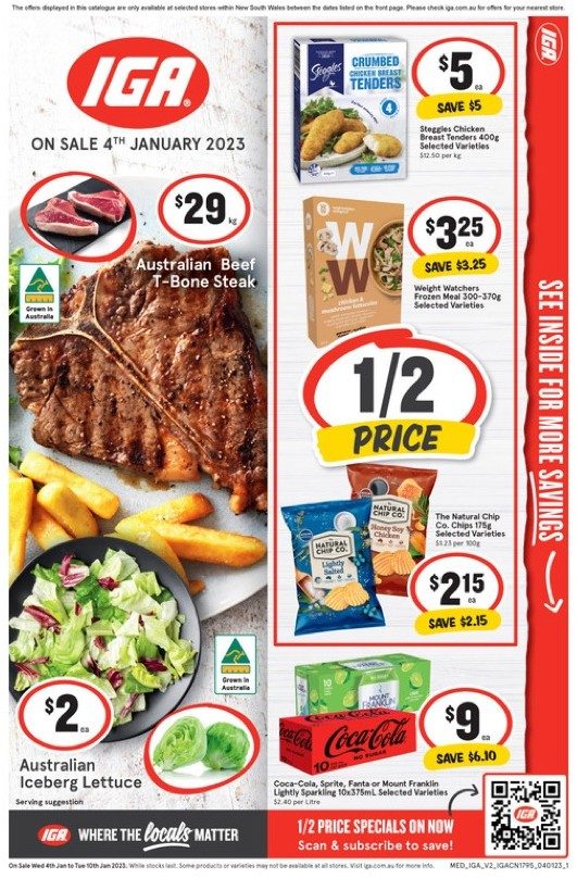 Iga Catalogue Grocery 4 - 10 Jan 2023 - Catalogue Au