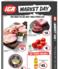 IGA Catalogue July 5, 2024 NSW Market Day – 1 day sale only page 1 thumbnail