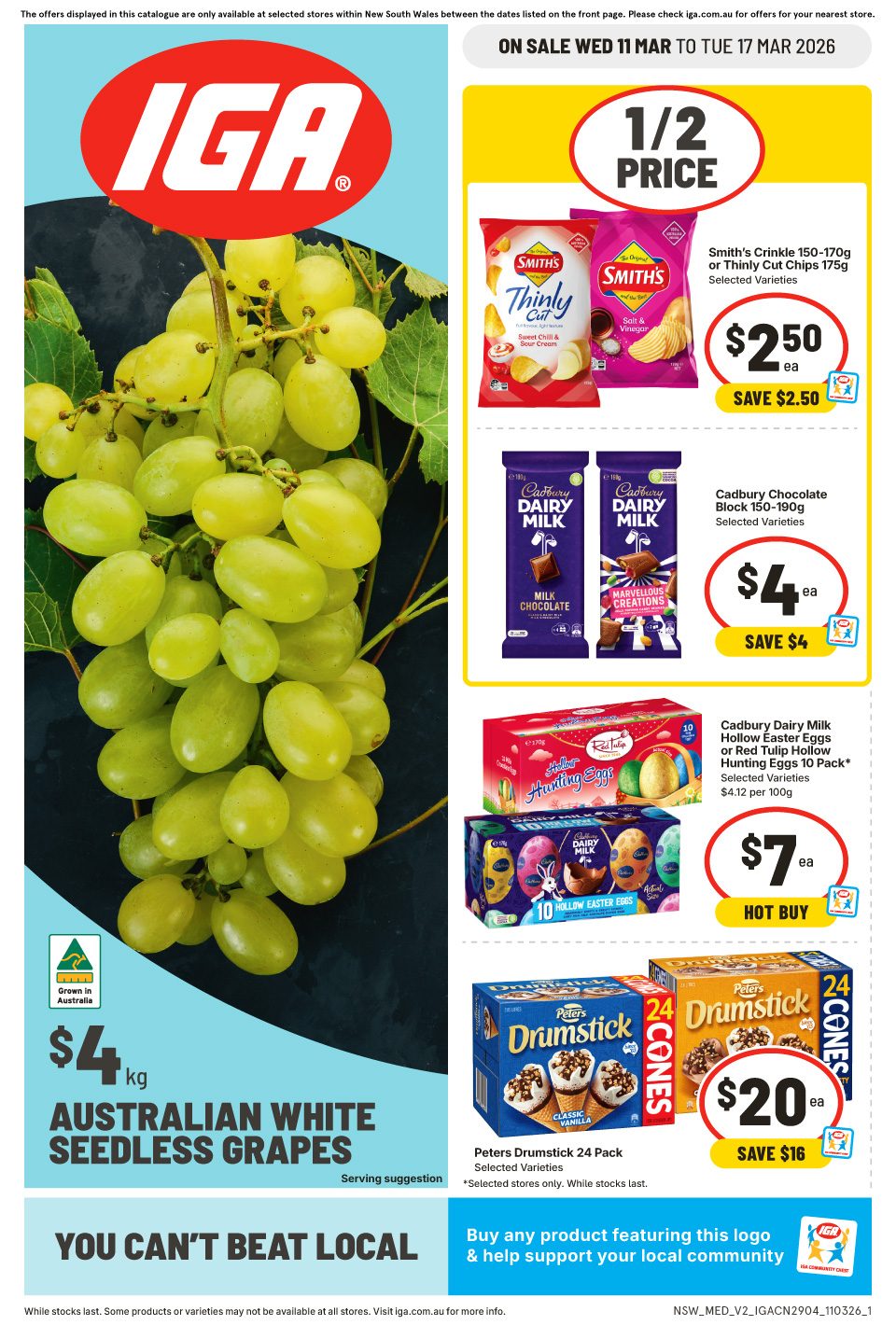 IGA Catalogue March 11 - 17, 2026 NSW Medium V2