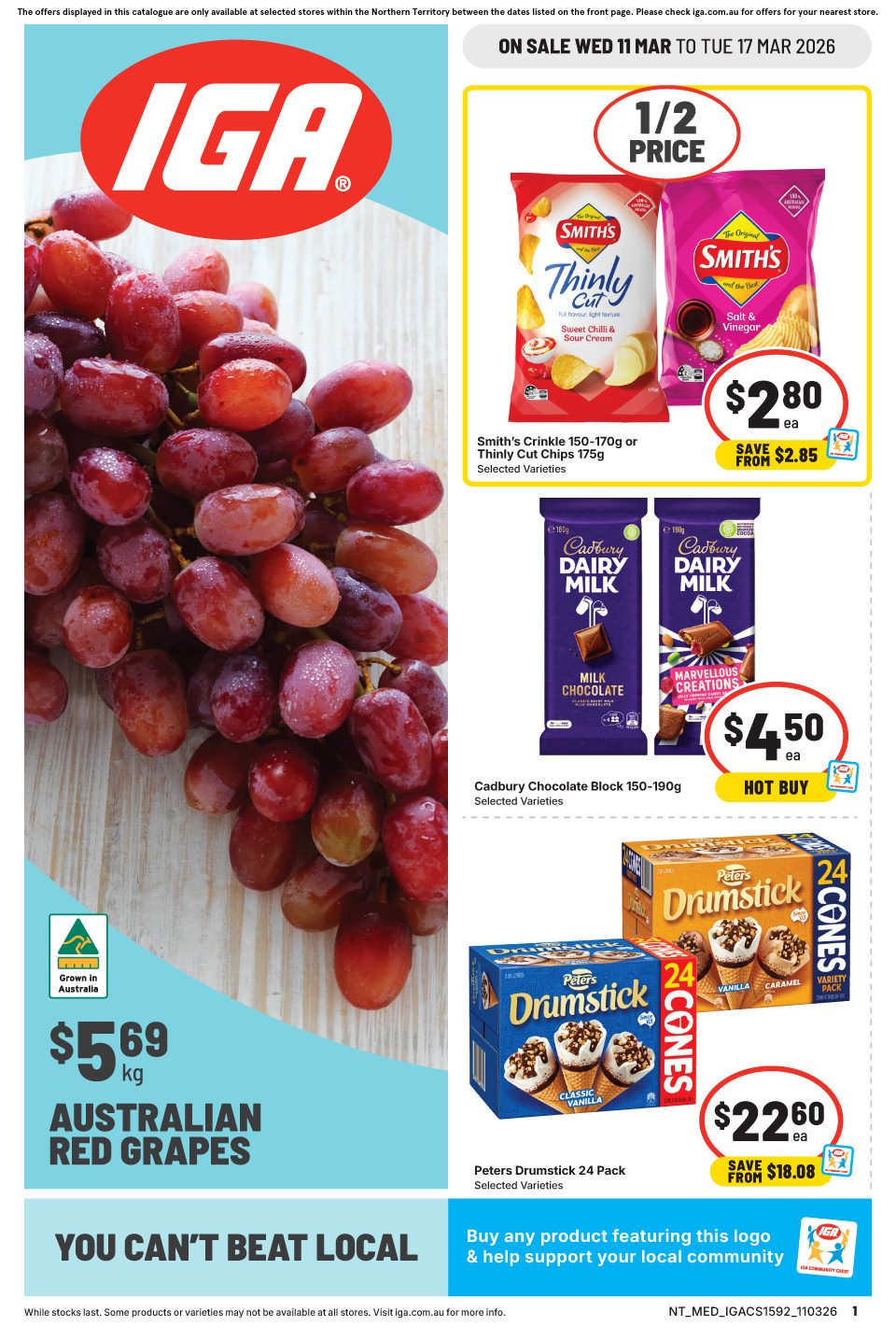 IGA Catalogue March 11 - 17, 2026 NT Medium