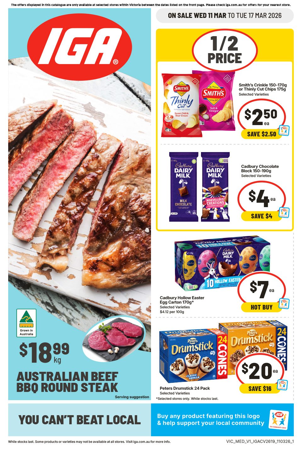 IGA Catalogue March 11 - 17, 2026 VIC Medium