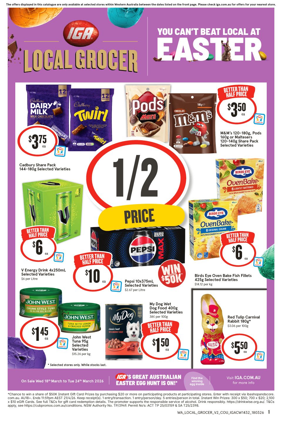 IGA Catalogue March 18 - 24, 2026 Local Grocer Country
