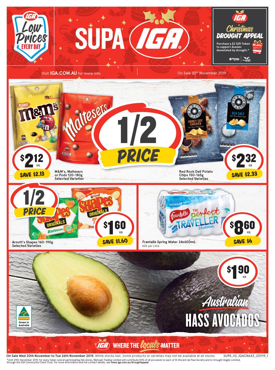 IGA Catalogue Supa 20 26 Nov 2019 Catalogue AU