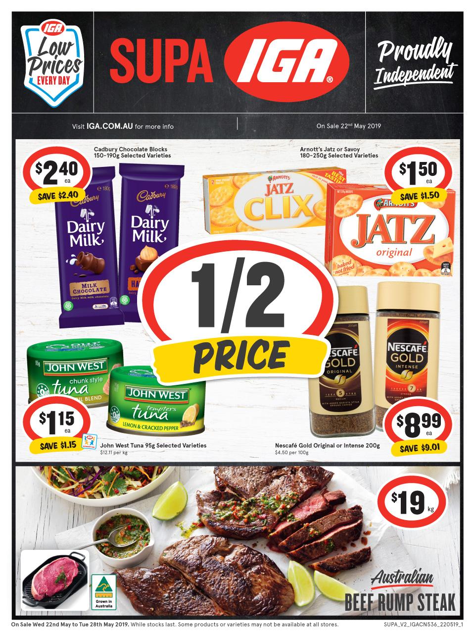 IGA Catalogue Supa 22 - 28 May 2019 - Catalogue AU