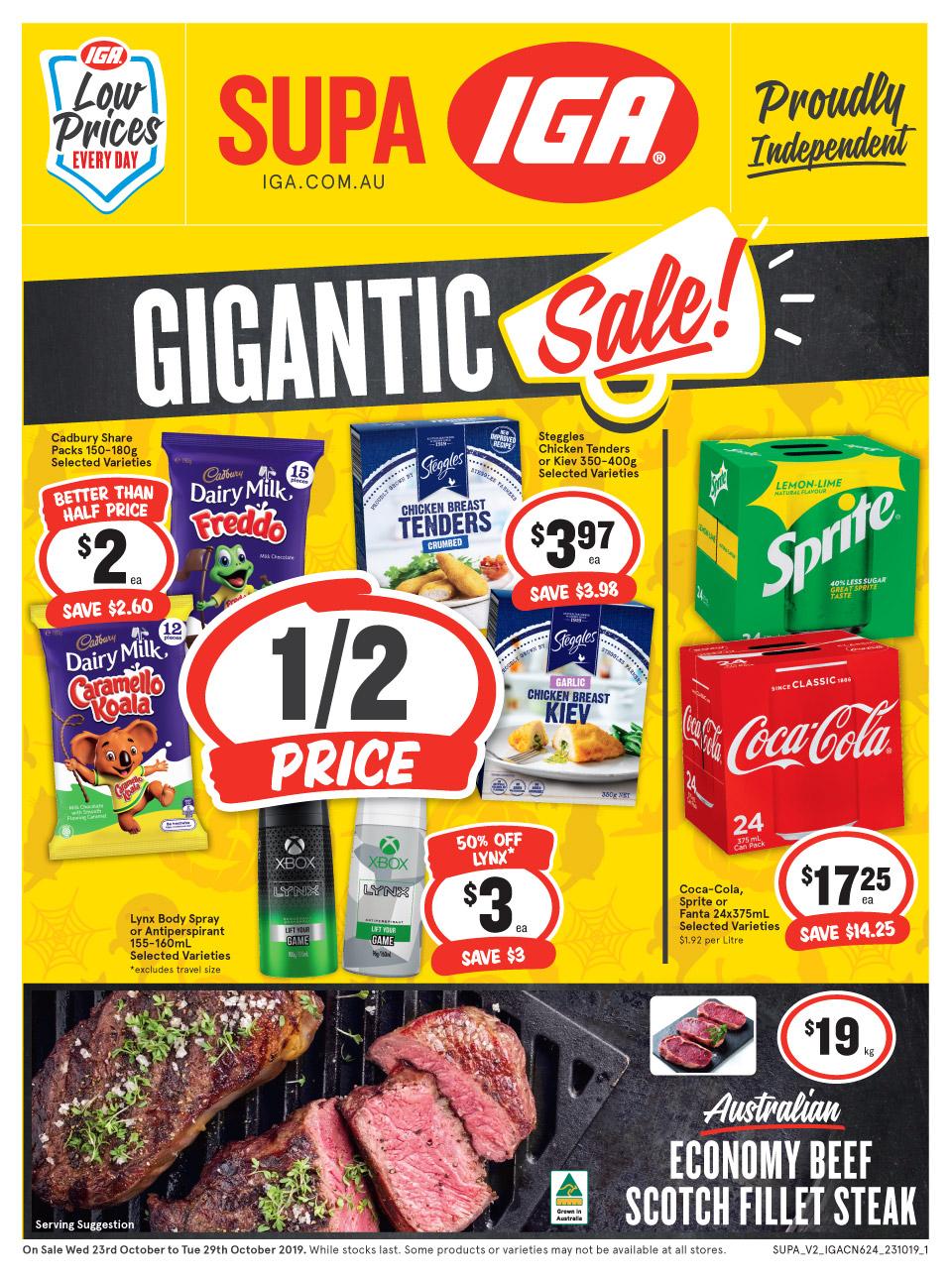 IGA Catalogue Supa 23 - 29 Oct 2019 - Catalogue AU