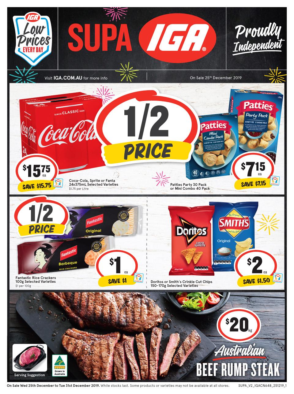 IGA Catalogue Supa 25 31 Dec 2019 Catalogue AU