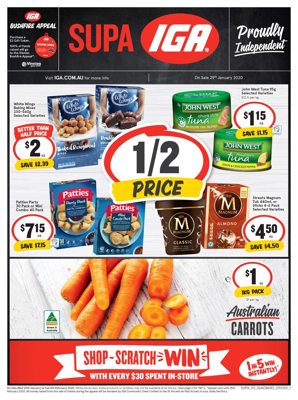 IGA Catalogue Supa 29 Jan 4 Feb 2020 Catalogue AU