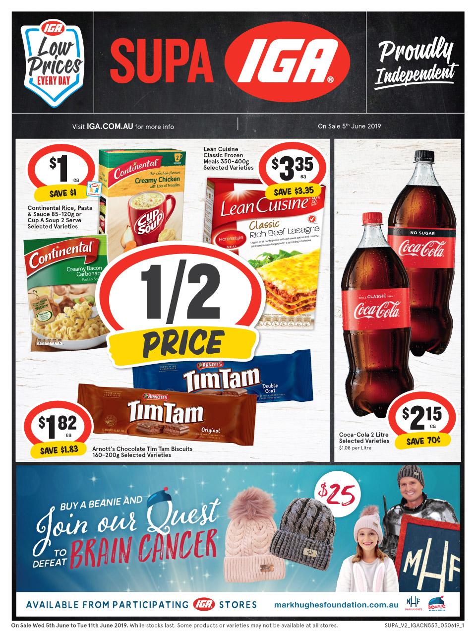 IGA Catalogue Supa 5 - 11 Jun 2019 - Catalogue AU