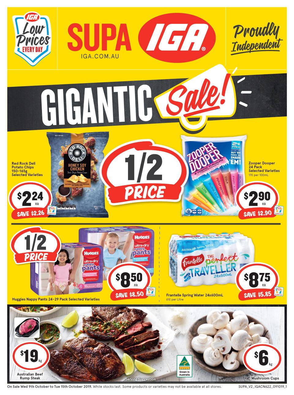IGA Catalogue Supa 9 15 Oct 2019 Catalogue AU