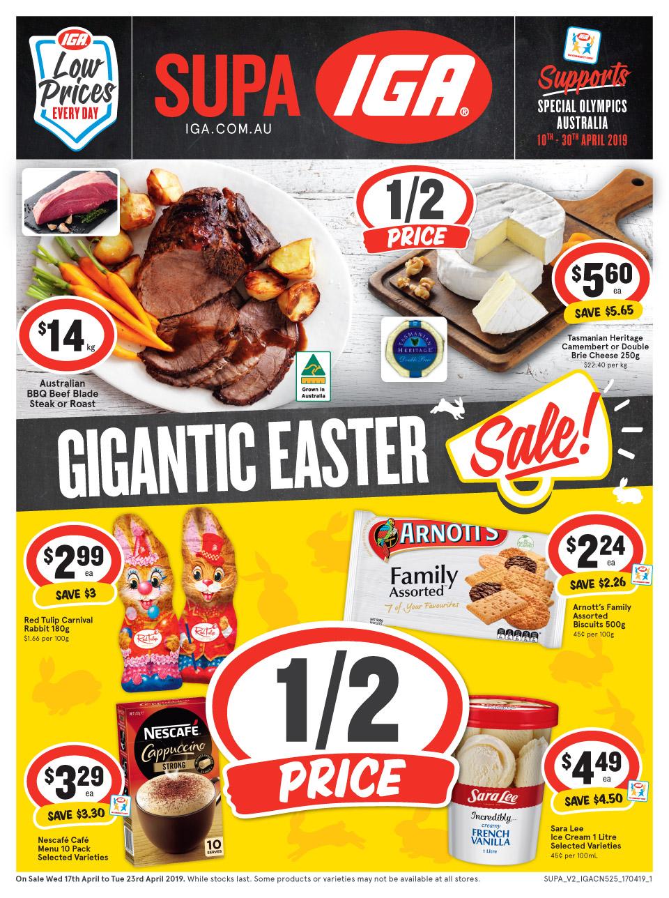 IGA Catalogue Supa Easter 17 23 Apr 2019 Catalogue AU