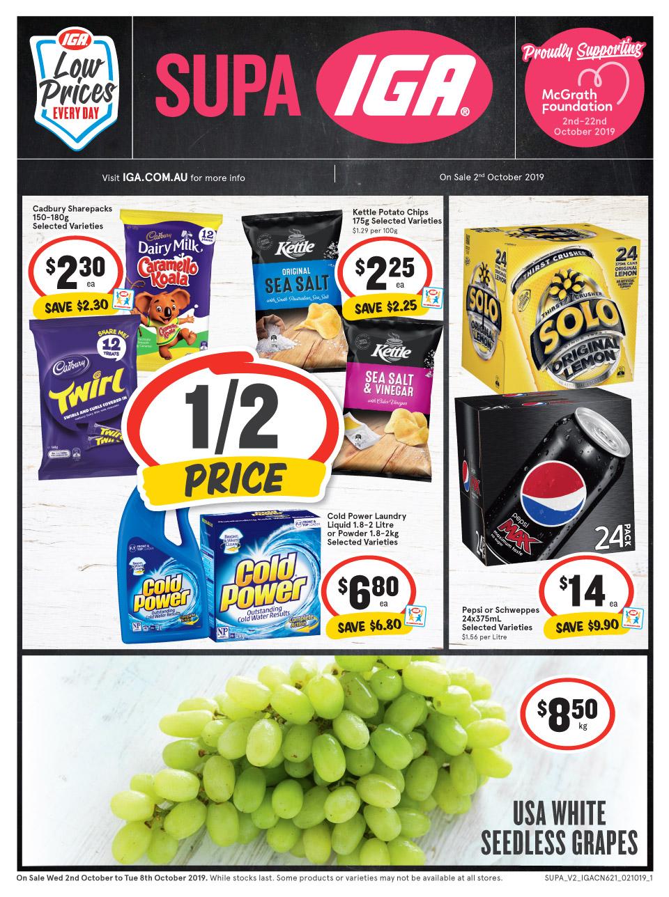 IGA Catalogue Supa V2 2 8 Oct 2019 Catalogue AU