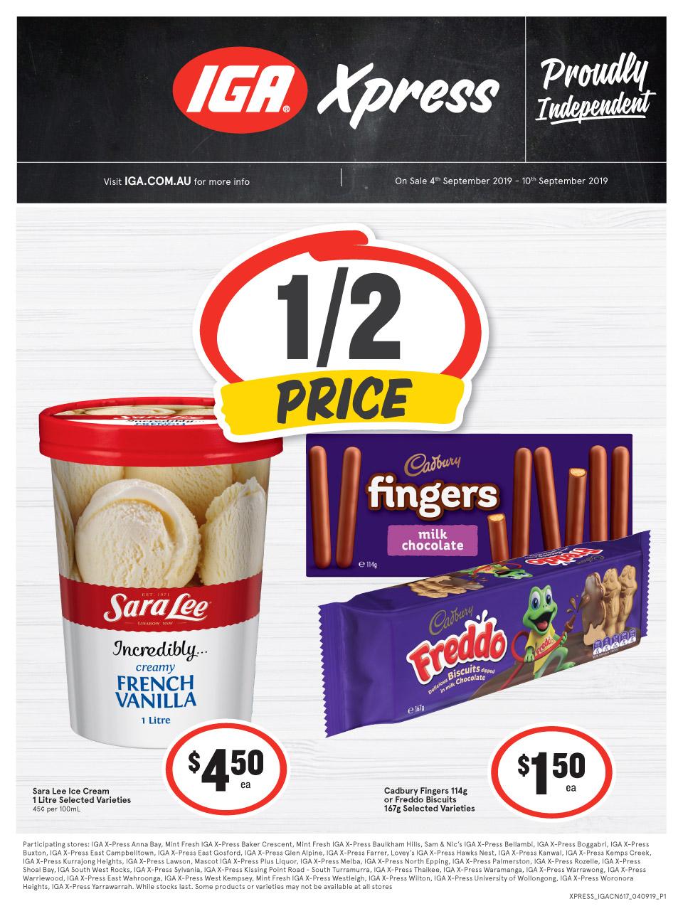 Iga Catalogue Xpress 4 - 10 Sep 2019 - Catalogue Au