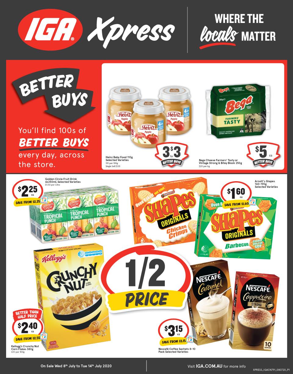 IGA Catalogue Xpress 8 - 14 Jul 2020 - Catalogue AU