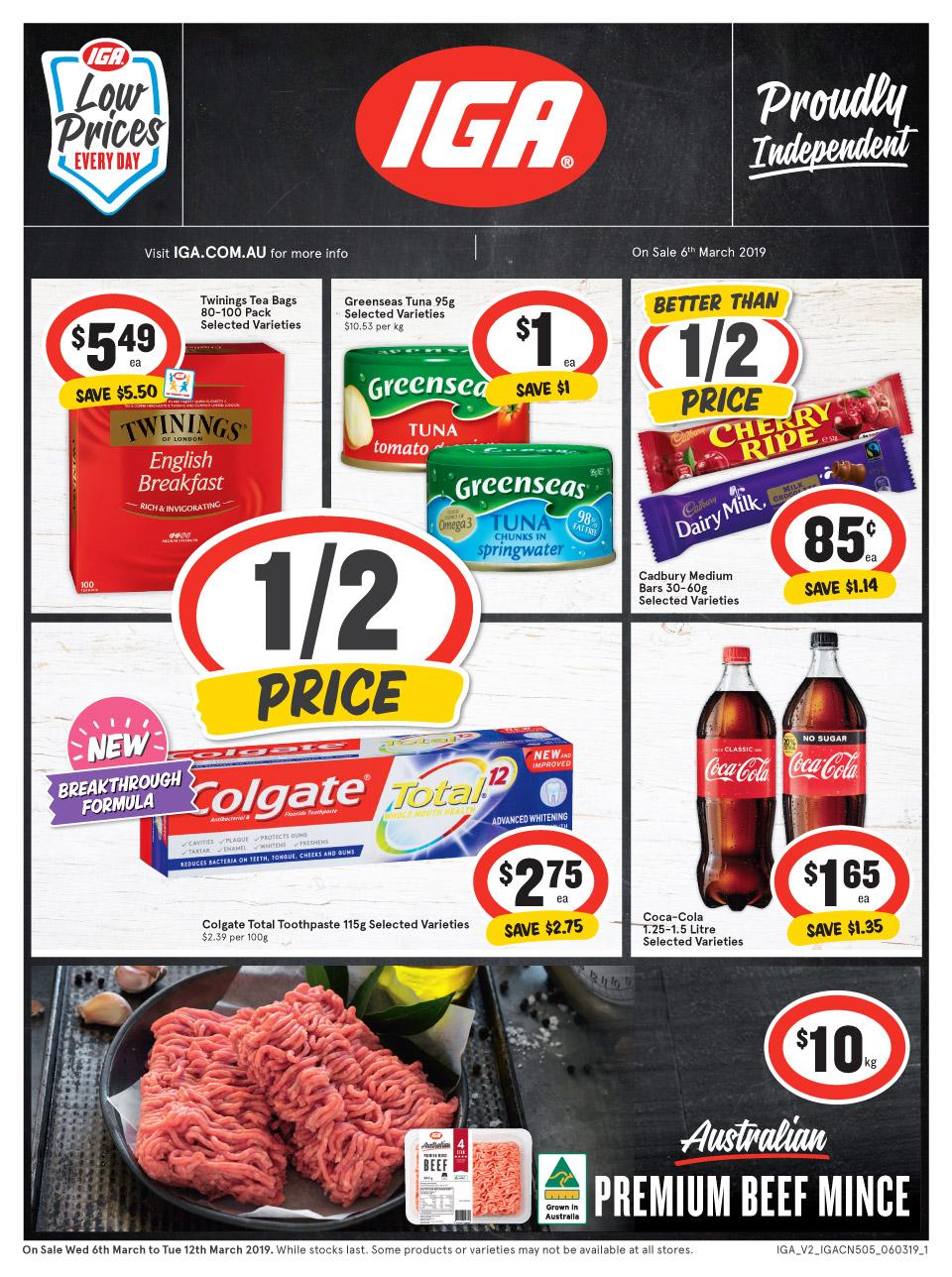 IGA Express Catalogue 6 - 12 Mar 2019 - Catalogue AU