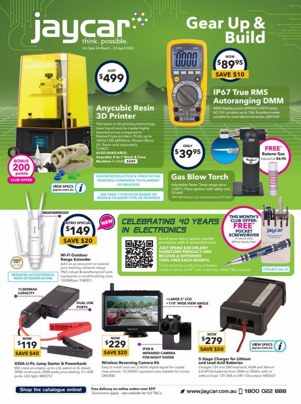 Jaycar Catalogue 24 Mar 23 Apr 2022 Catalogue AU
