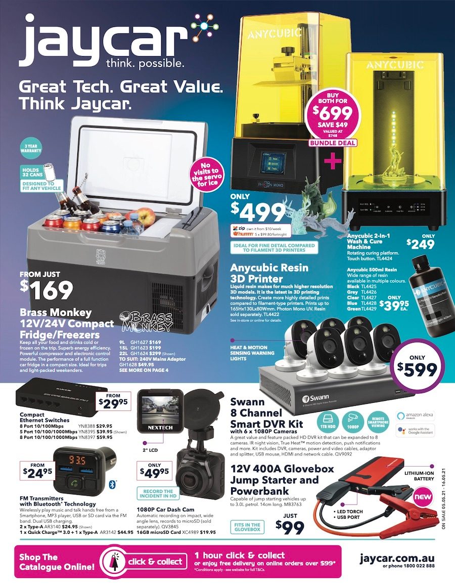 Jaycar Catalogue May Tech Deals 2021 Catalogue AU