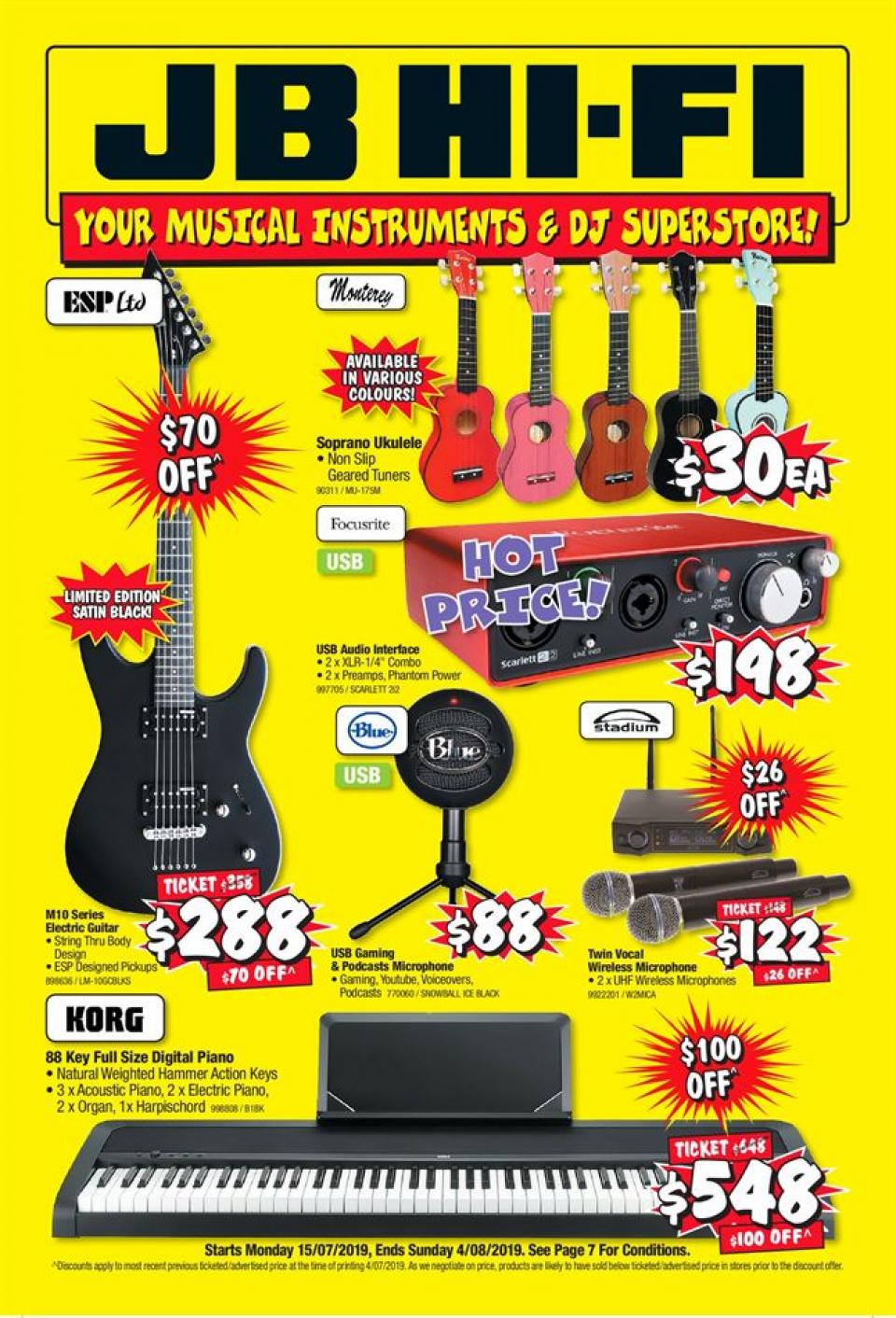 JB HiFi Catalogue 15 Jul 4 Aug 2019 Catalogue AU
