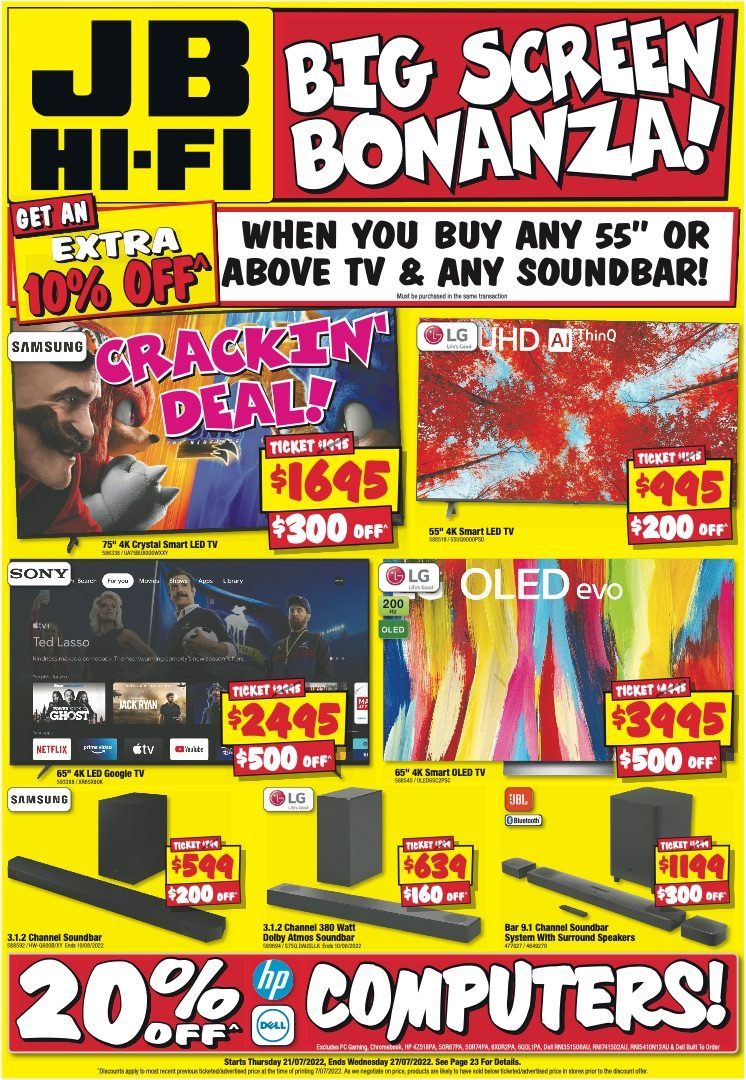 JB HiFi Catalogue 21 Jul 2022 Catalogue AU