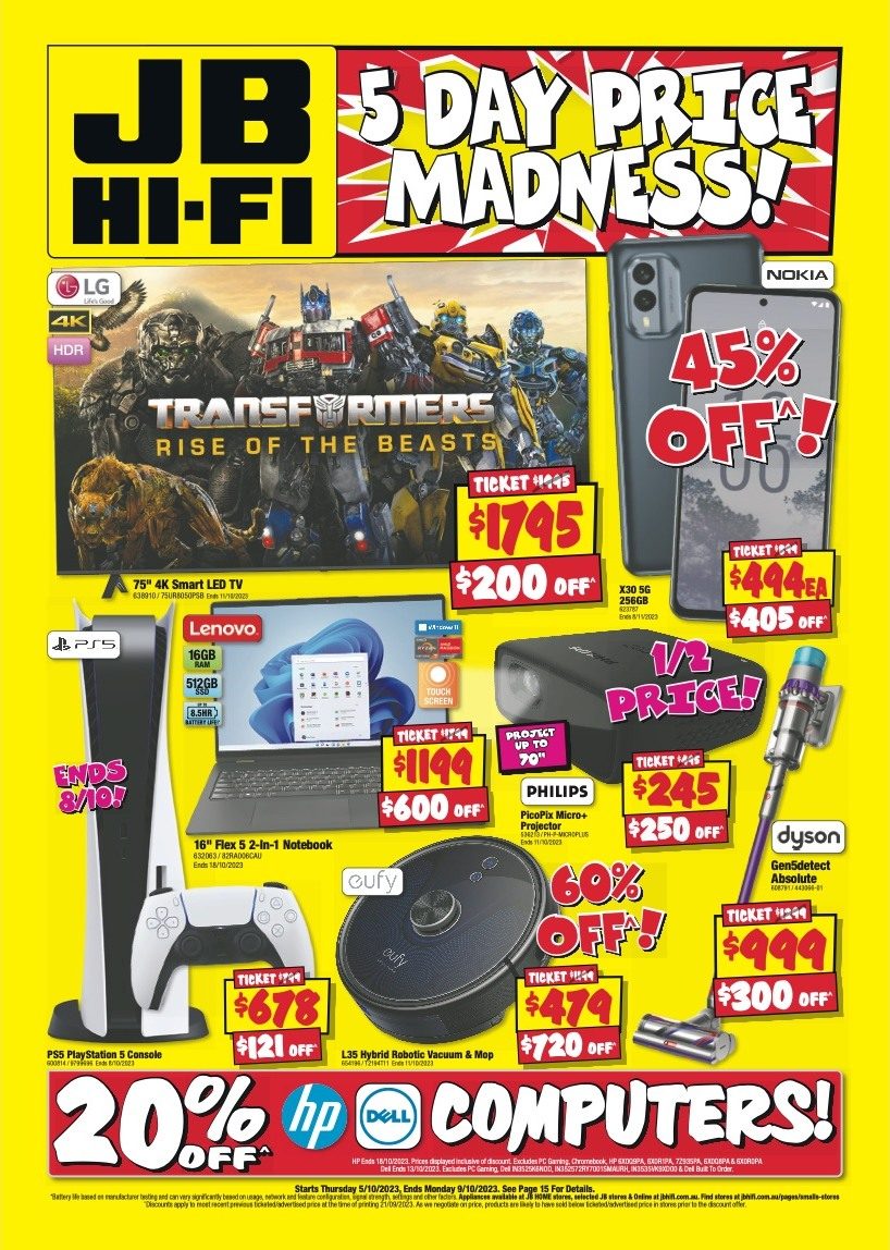 JB HiFi Catalogue 5 9 Oct 2023 Catalogue AU