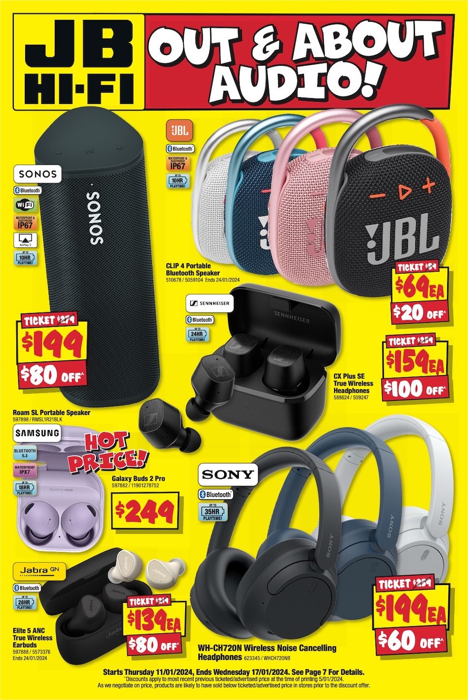 JB HiFi Catalogue Audio Jan 2024 Catalogue AU