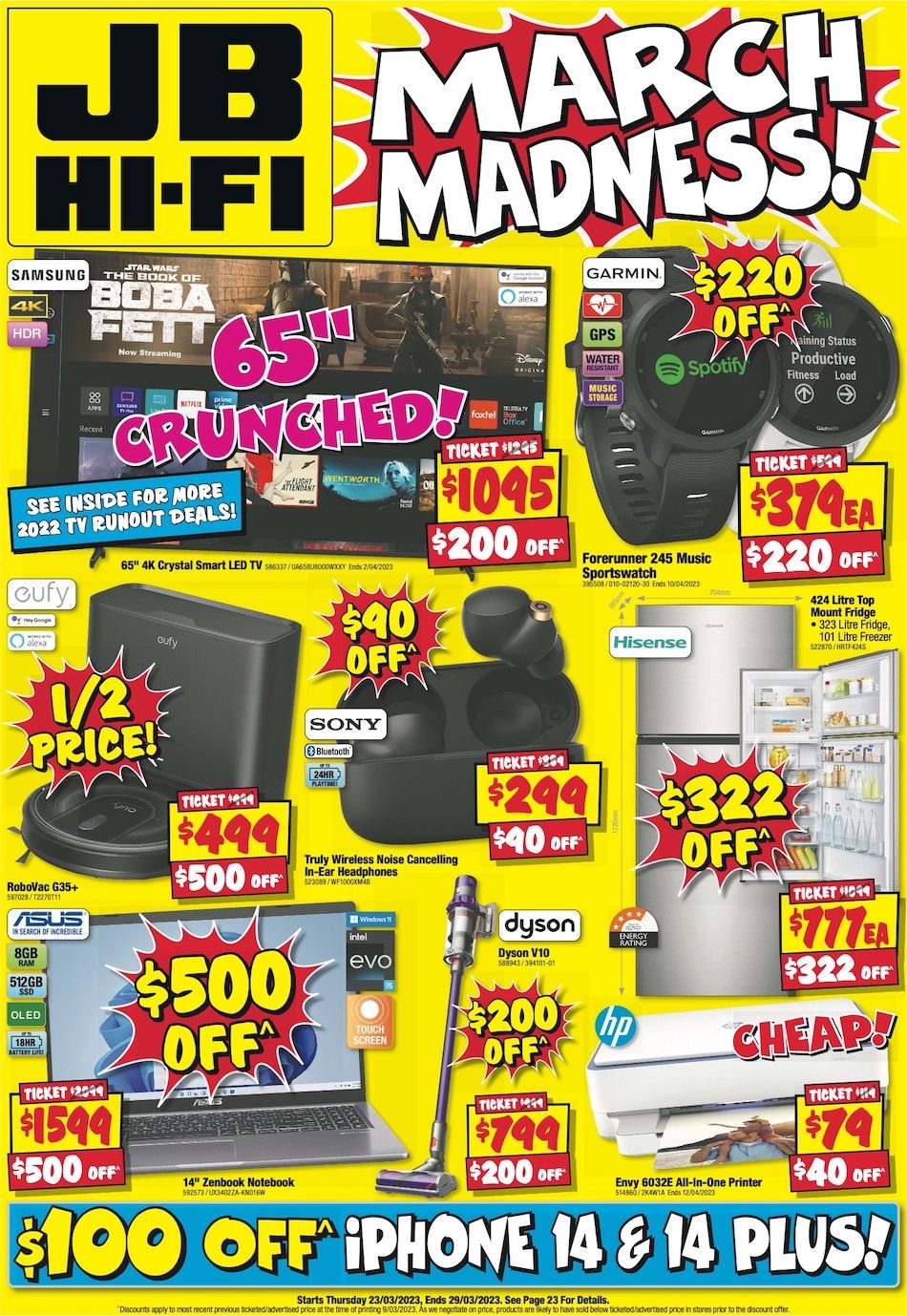 JB HiFi Catalogue March Madness 23 29 Mar 2023 Catalogue AU