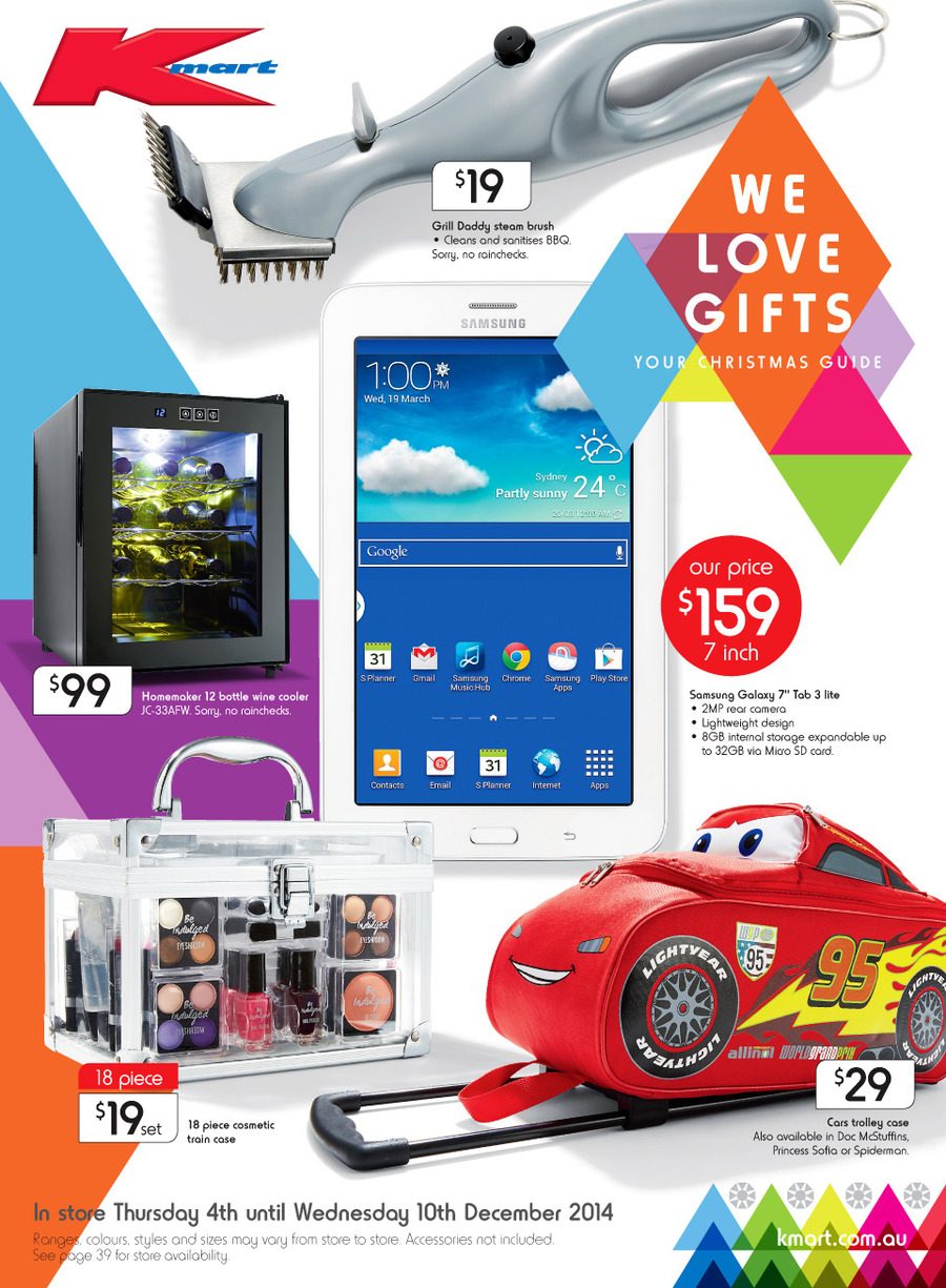 Kmart Catalogue Christmas 2014 Gift Ideas Catalogue AU
