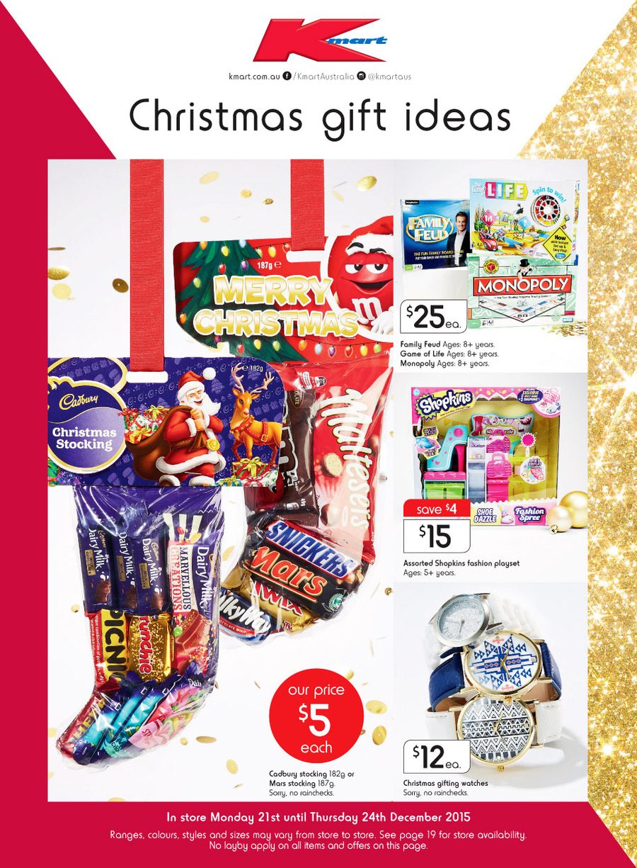 Kmart Catalogue Christmas Gifts 2015 Catalogue AU