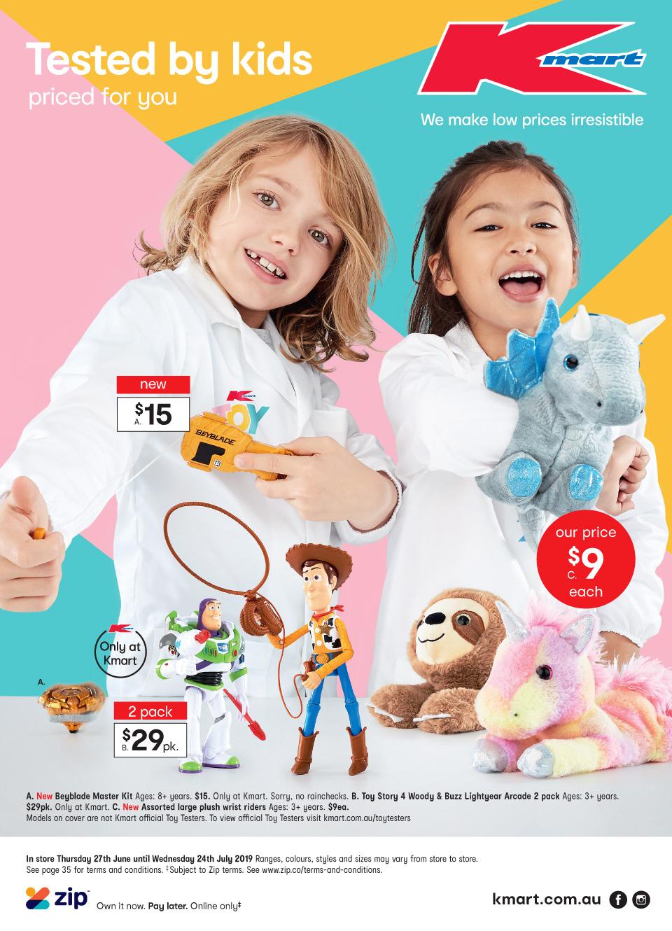 Kmart Catalogue Toy Sale 27 Jun - 24 Jul 2019 - Catalogue AU