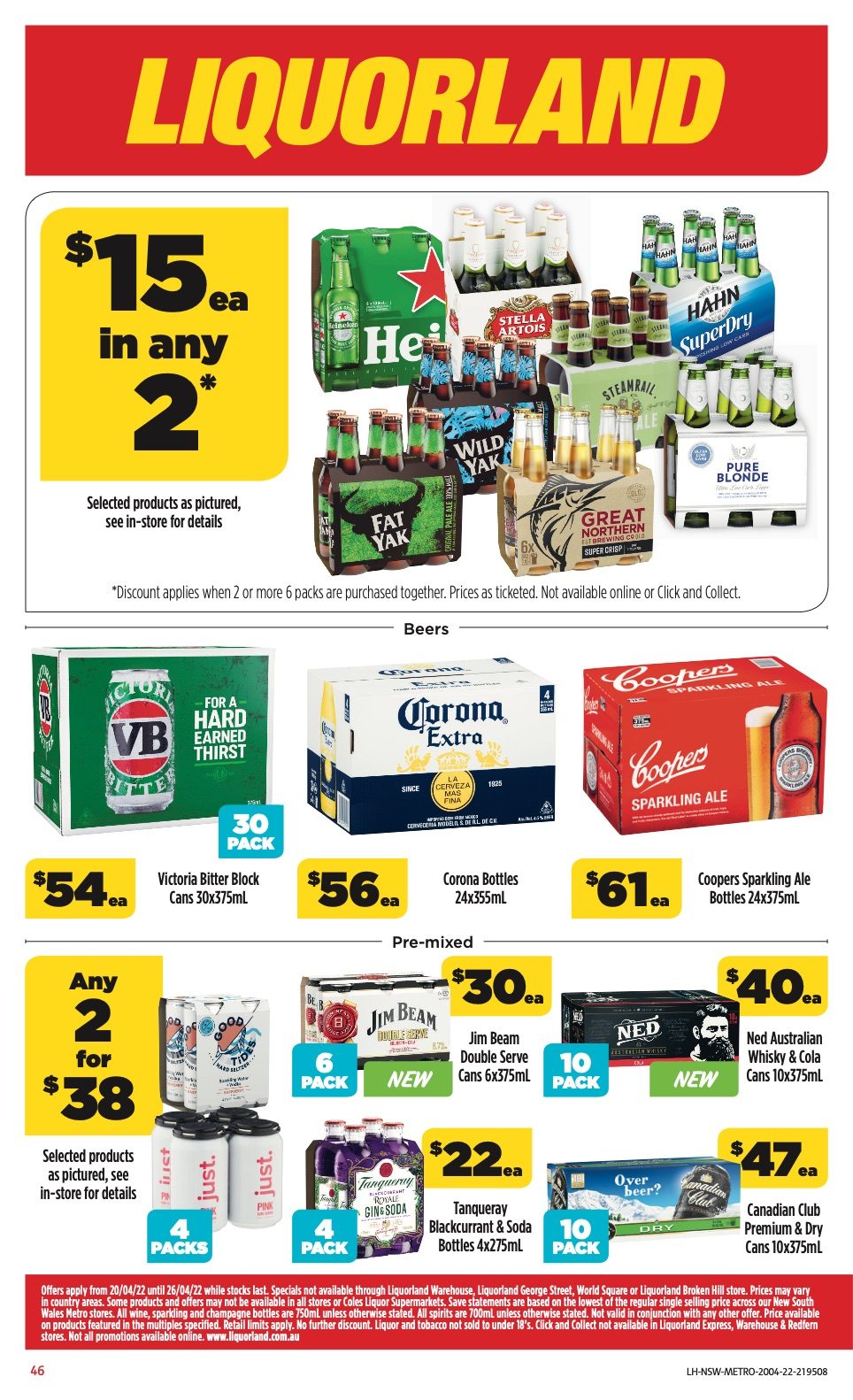 Liquorland Catalogue 20 26 Apr 2022 Catalogue AU