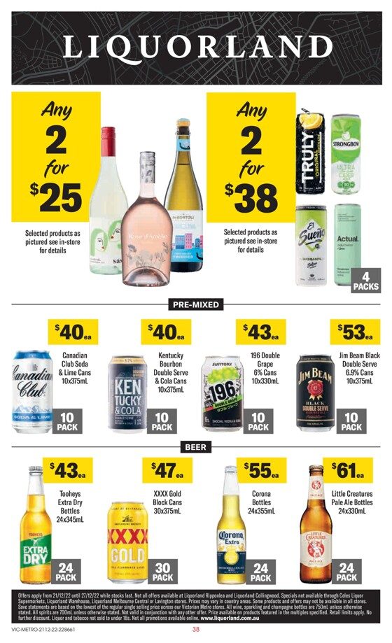 Liquorland Catalogue 21 27 Dec 2022 Catalogue AU