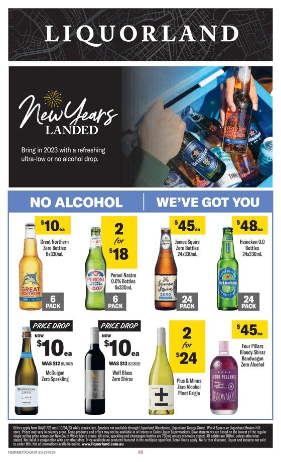 Liquorland Catalogue 4 10 Jan 2023 Catalogue AU