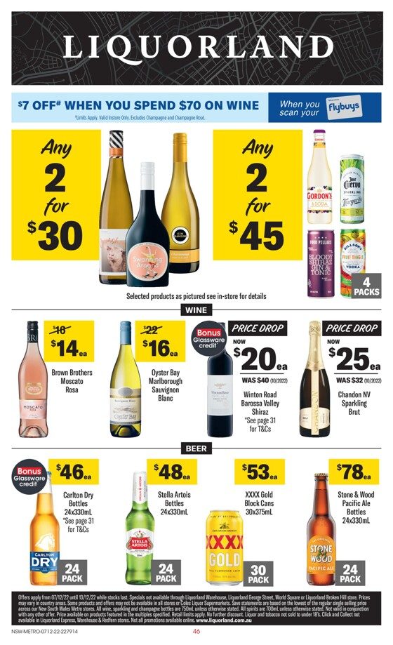 Liquorland Catalogue 7 13 Dec 2022 Catalogue AU
