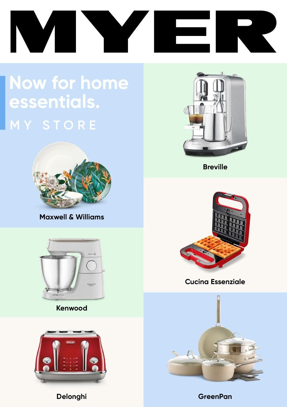 Myer Catalogue 16 Aug 4 Sep 2022 Kitchen Catalogue AU