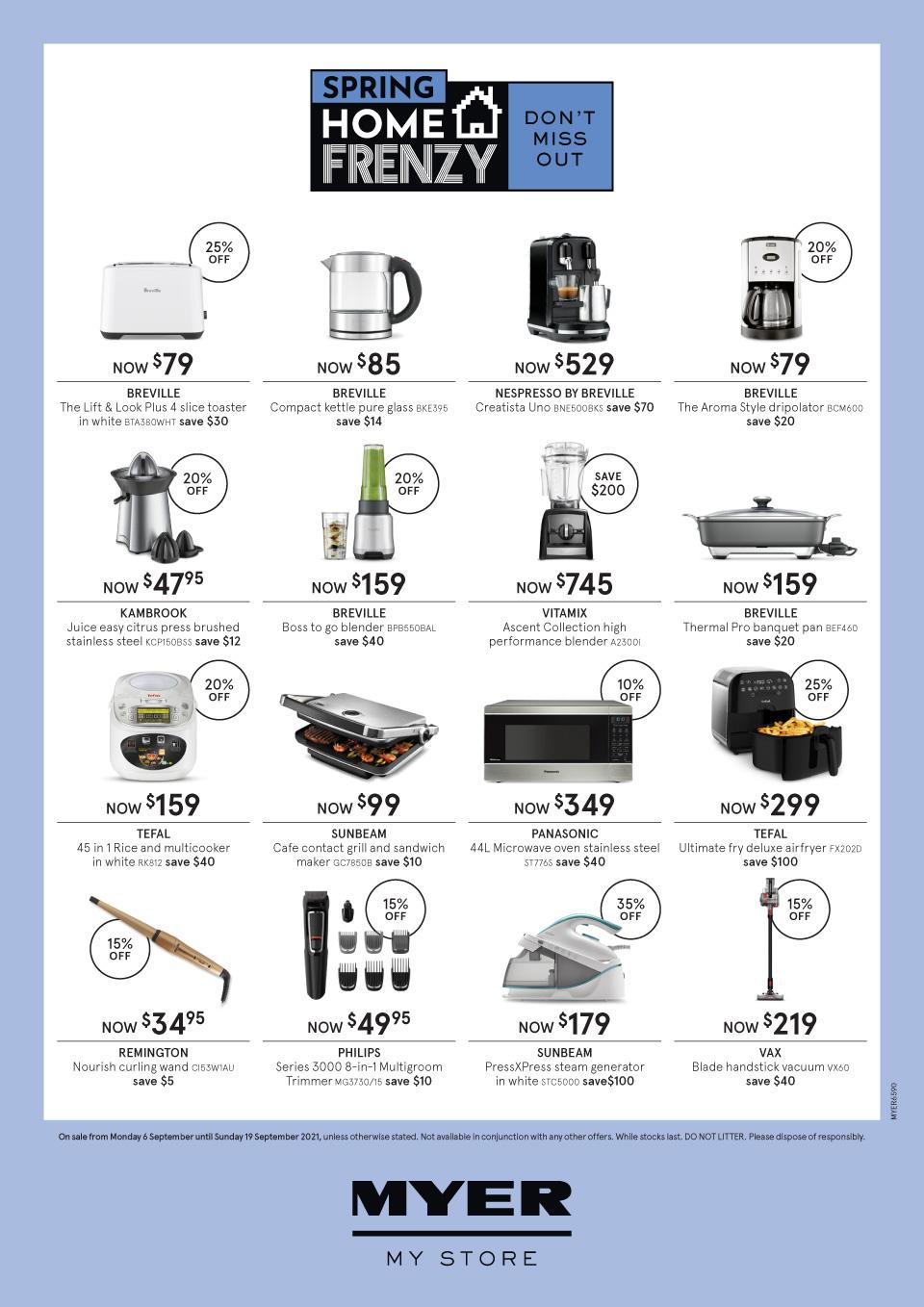 Myer Catalogue 6 14 Sep 2021 Catalogue AU