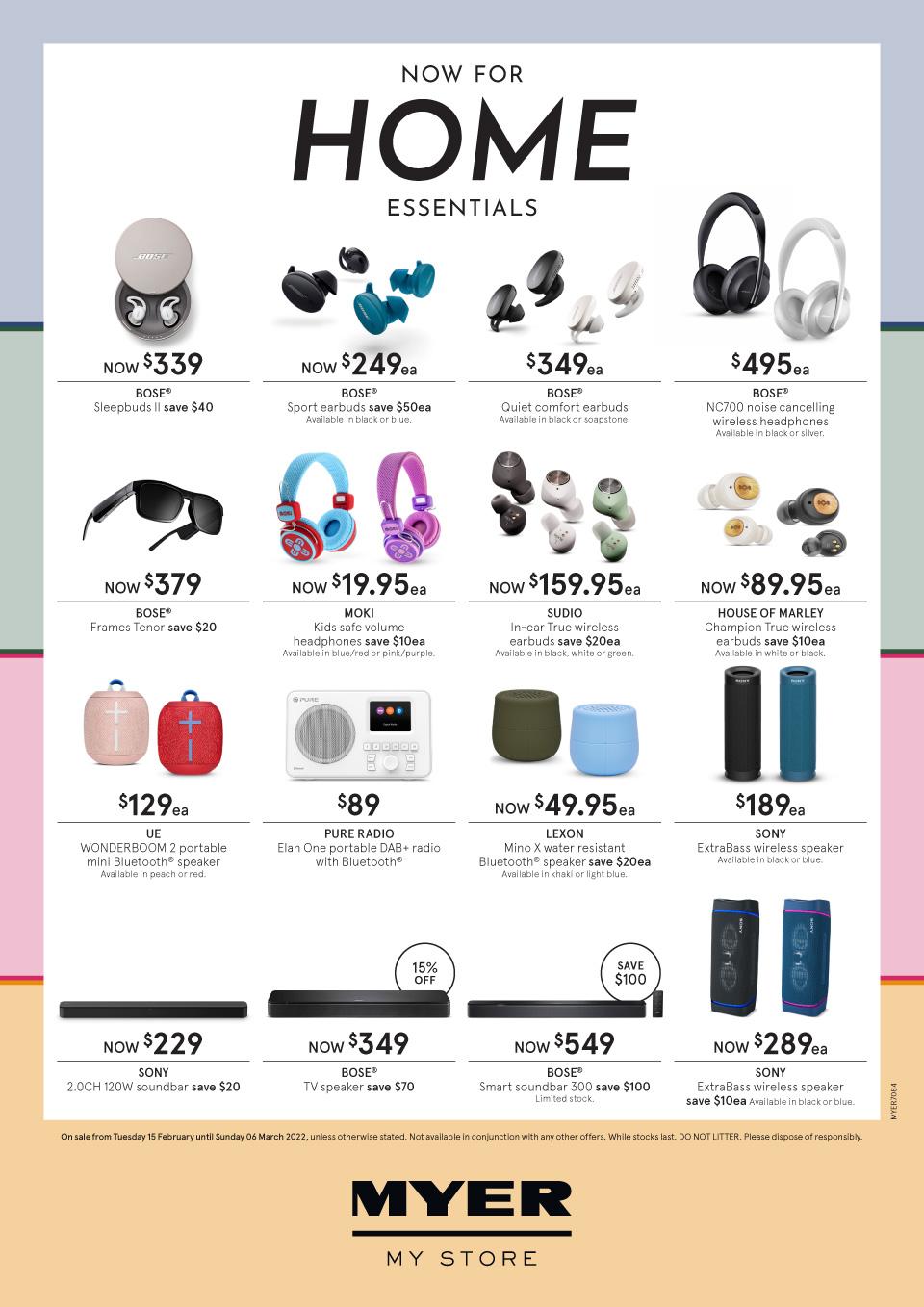 Myer Catalogue Home 15 Feb 6 Mar 2022 Catalogue AU