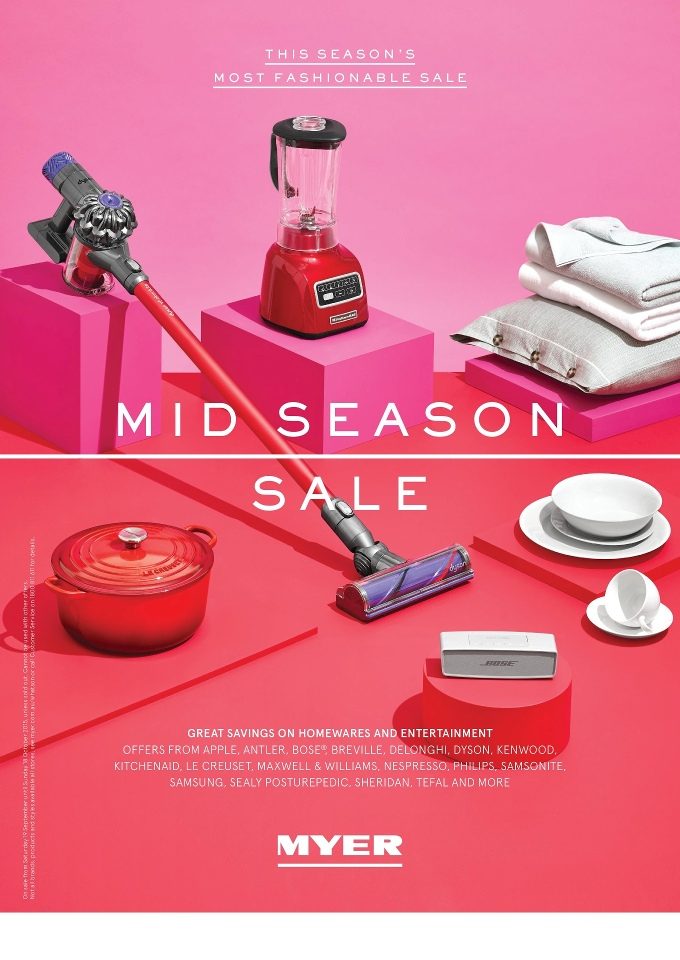 Myer Catalogue Mid Season Sale October 2015 Catalogue AU