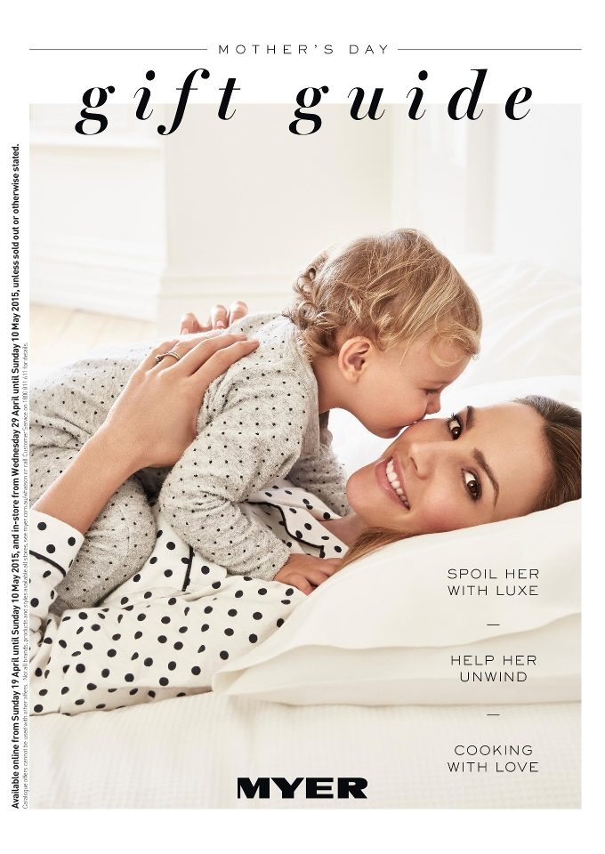 Myer Catalogue Mothers Day Gift Guide 29 April 2015 Catalogue AU