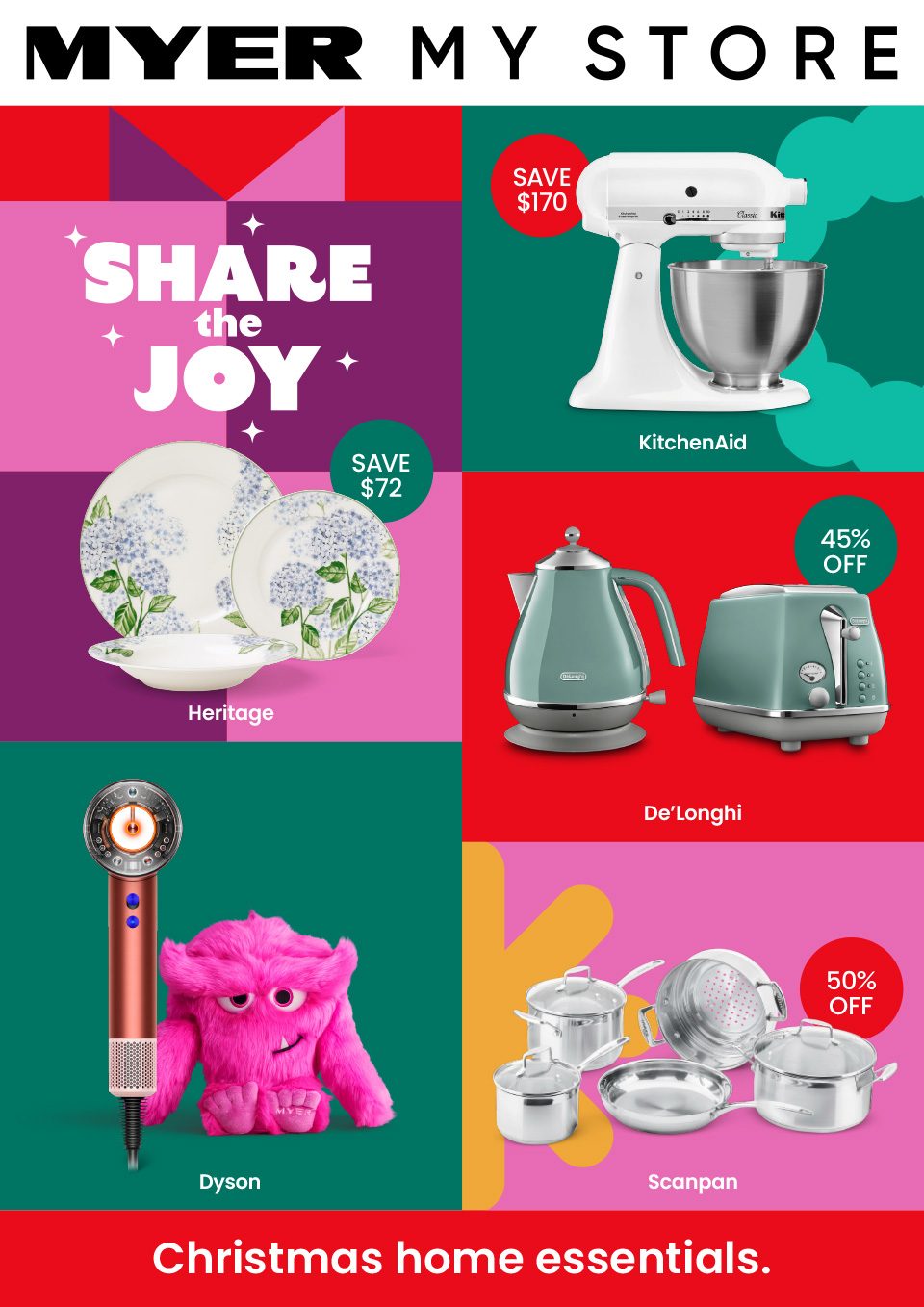 Myer Catalogue November 11 December 8, 2024 Christmas Home Essentials