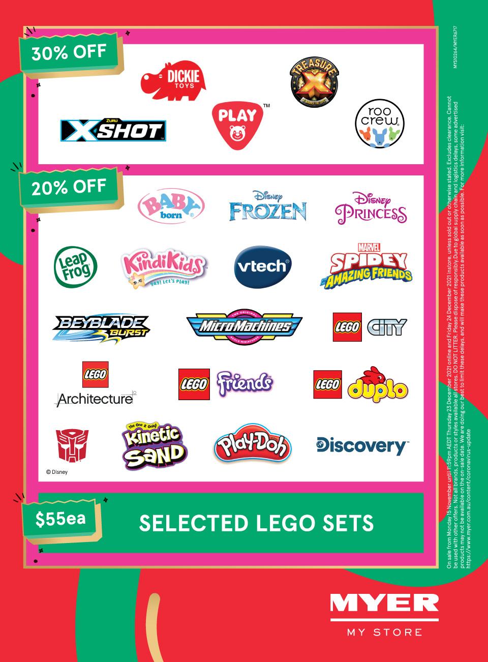 Myer Catalogue Toy 15 Nov 24 Dec 2021 Catalogue AU
