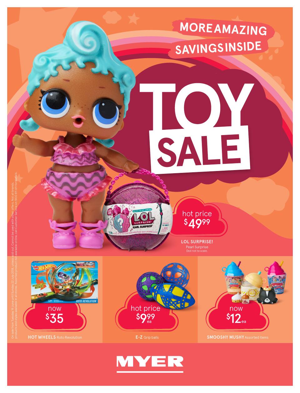 Myer Catalogue Toy Sale June 2018 Catalogue AU