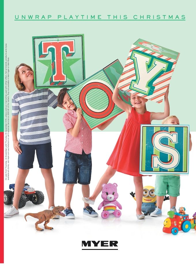Myer Christmas Toy Sale Catalogue 25 Nov 24 Dec 2015 Catalogue AU