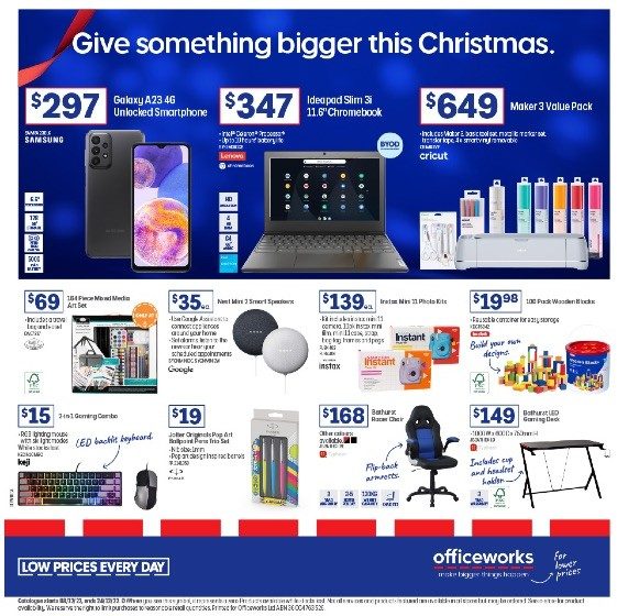 Officeworks Catalogue Dec Christmas 2022 Catalogue AU