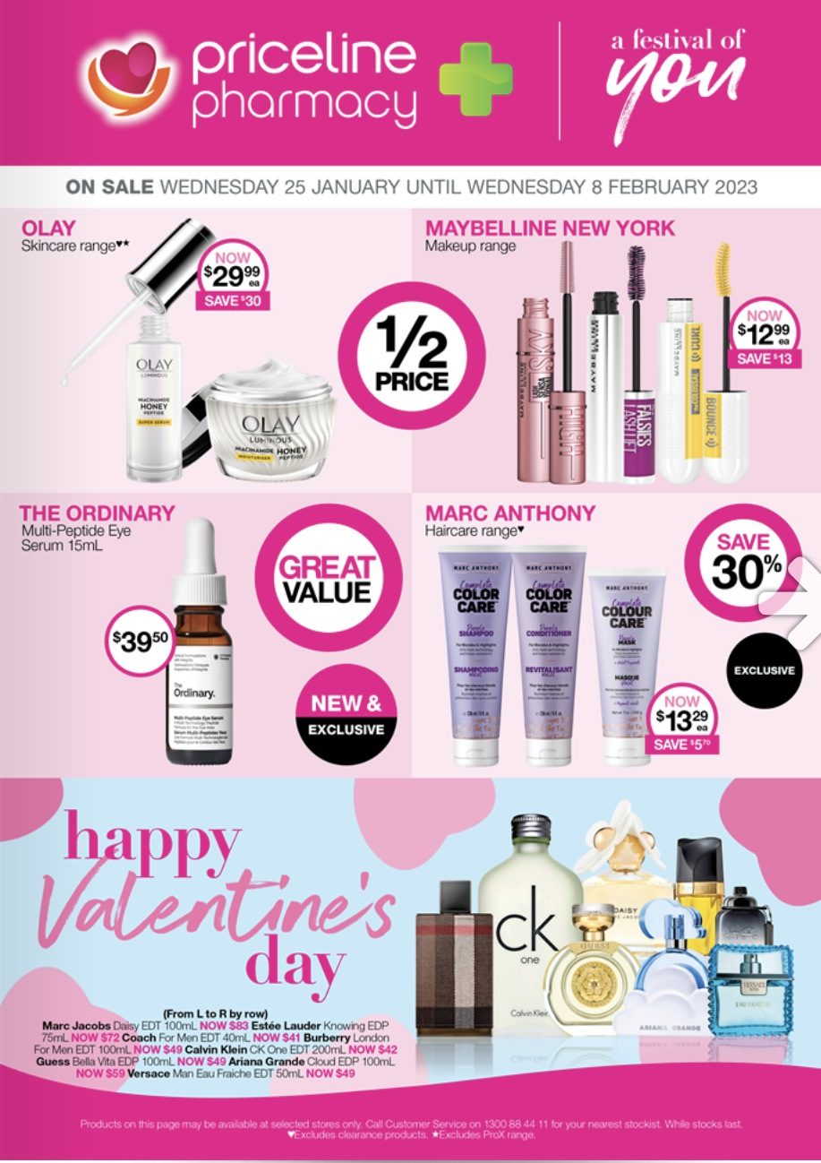 Priceline Catalogue 25 Jan 8 Feb 2023 Catalogue AU