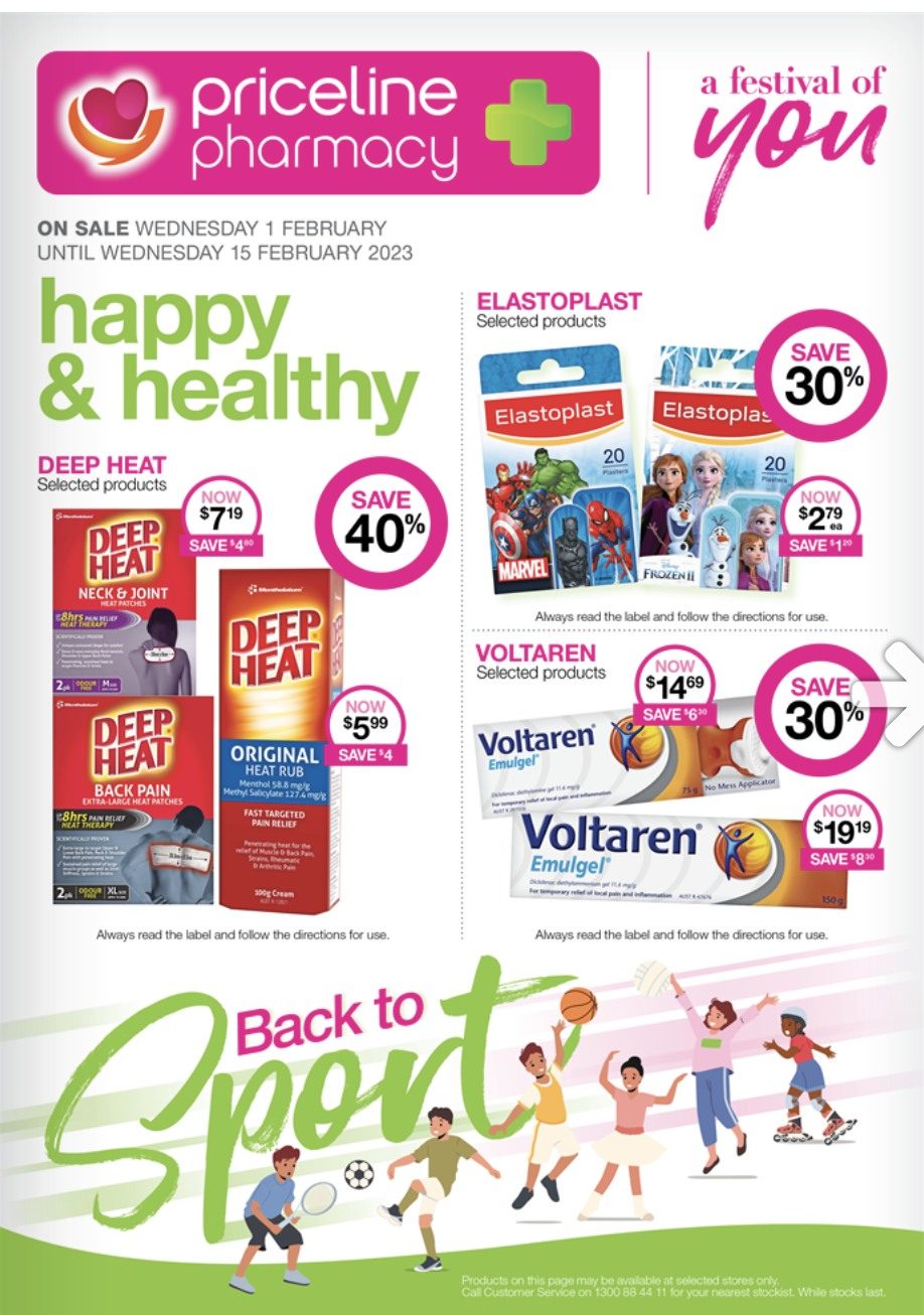Priceline Catalogue Health 1 15 Feb 2023 Catalogue AU