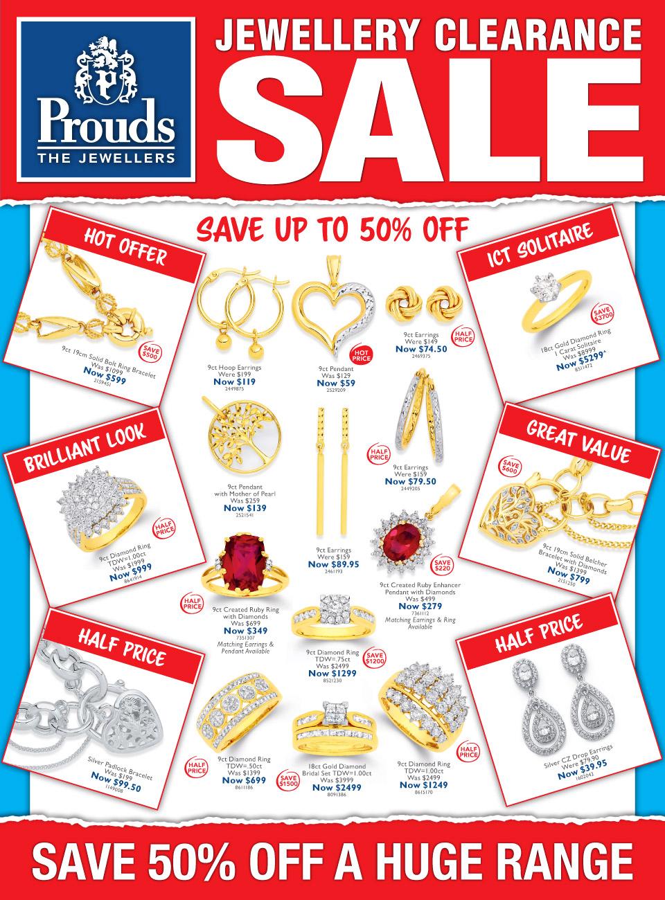 Prouds hot sale new catalogue