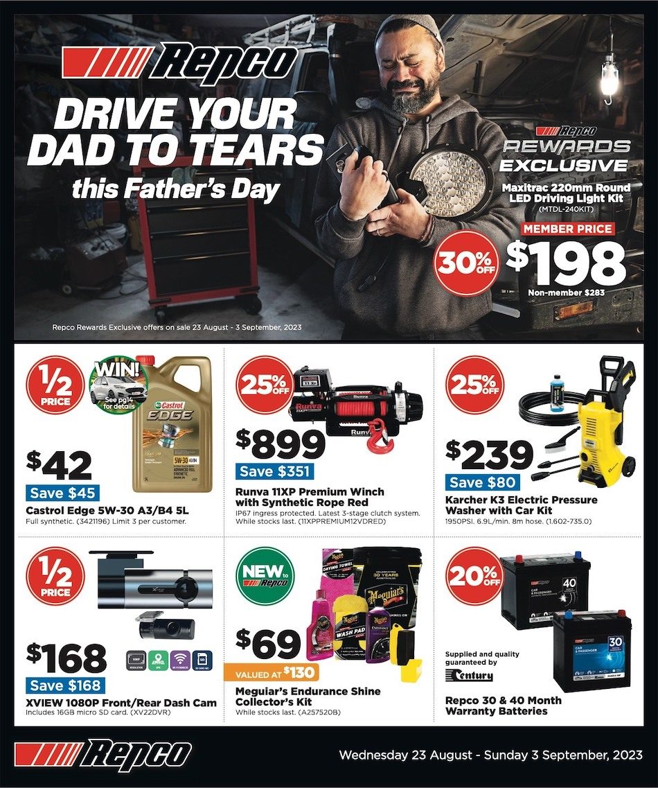 Repco Catalogue Father's Day 2023 Catalogue AU