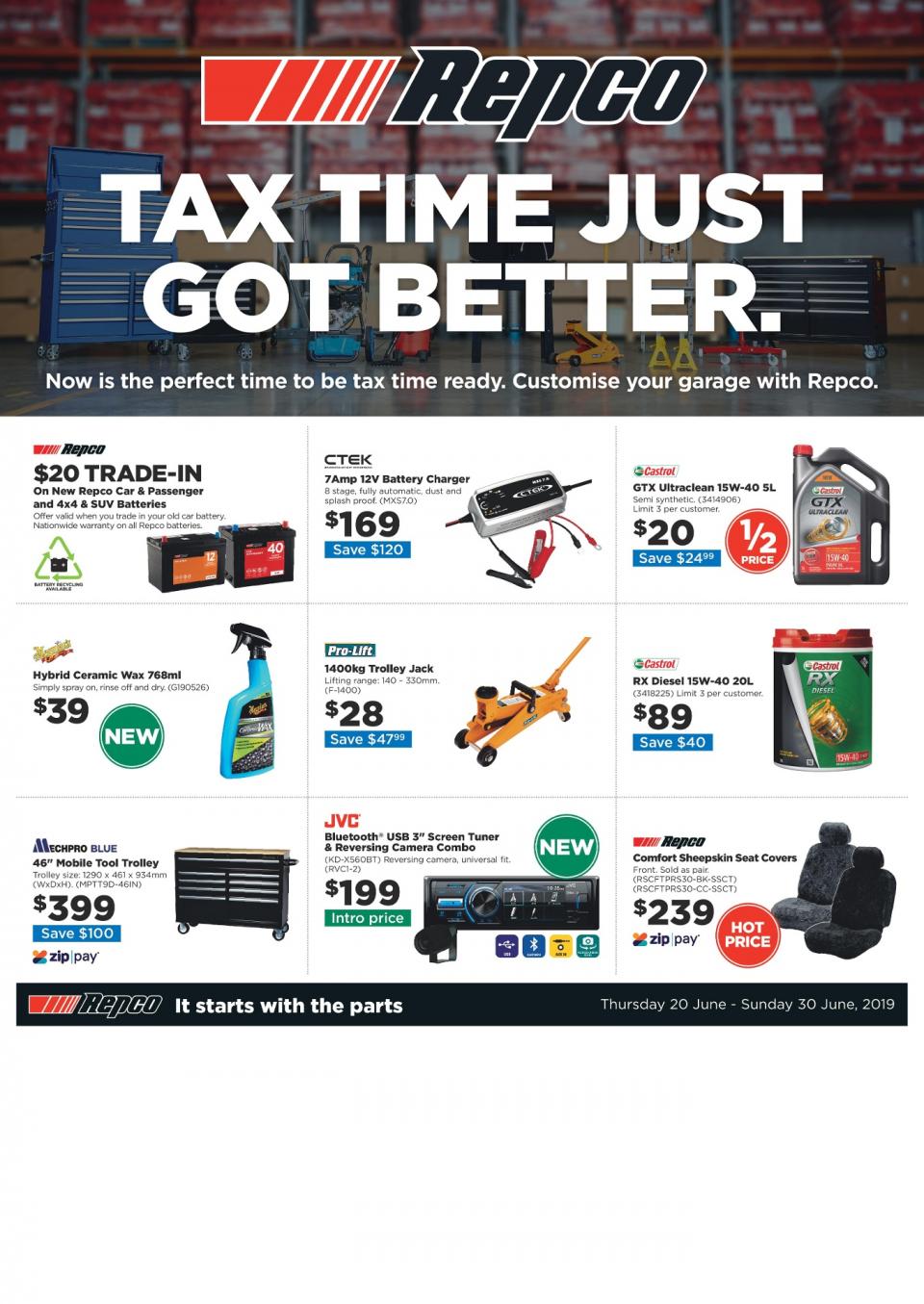 Repco Catalogue Tax Time 19 - 30 Jun 2019 - Catalogue AU