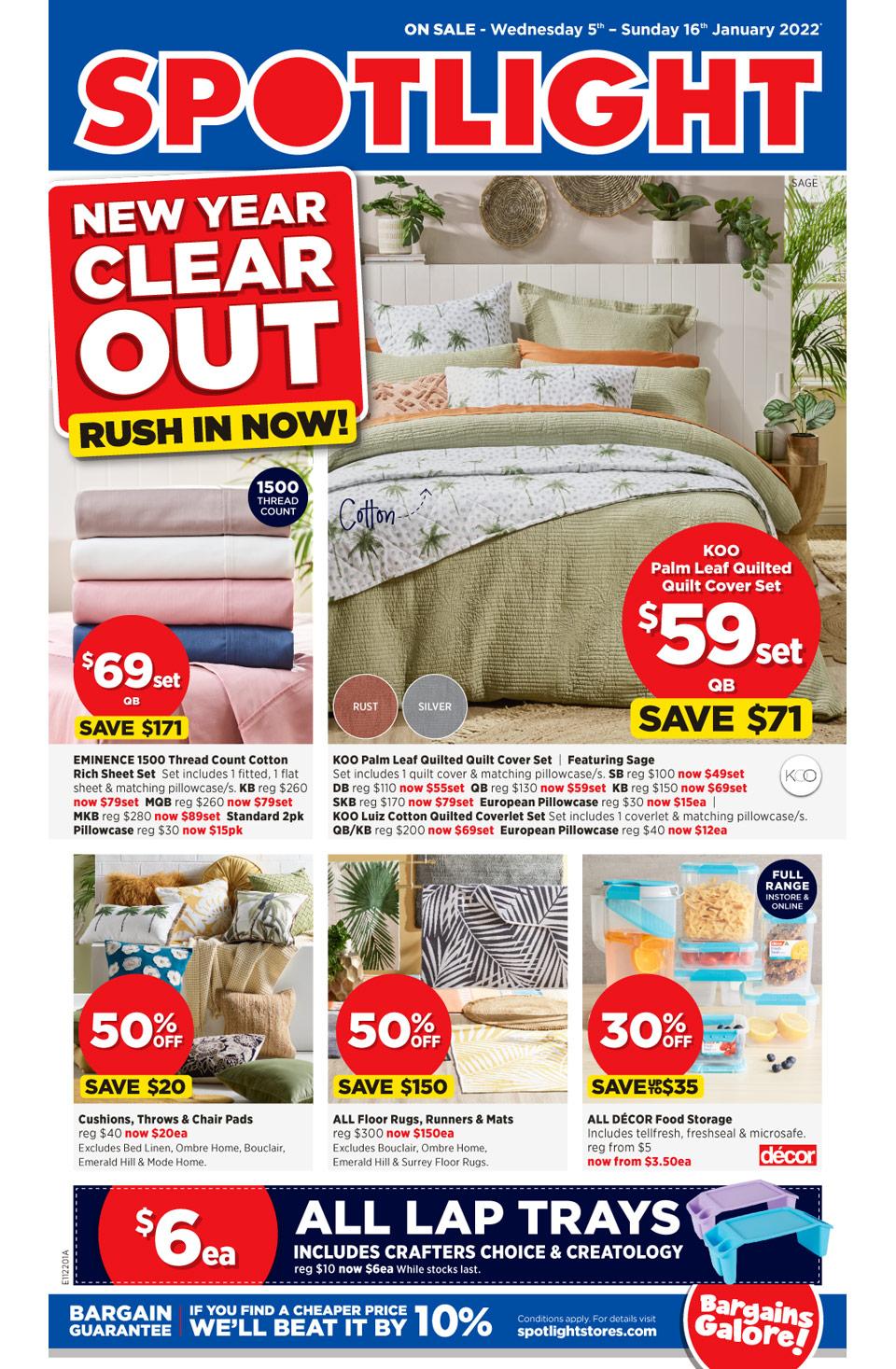 Spotlight Catalogue 5 - 16 Jan 2022 | Catalogue AU