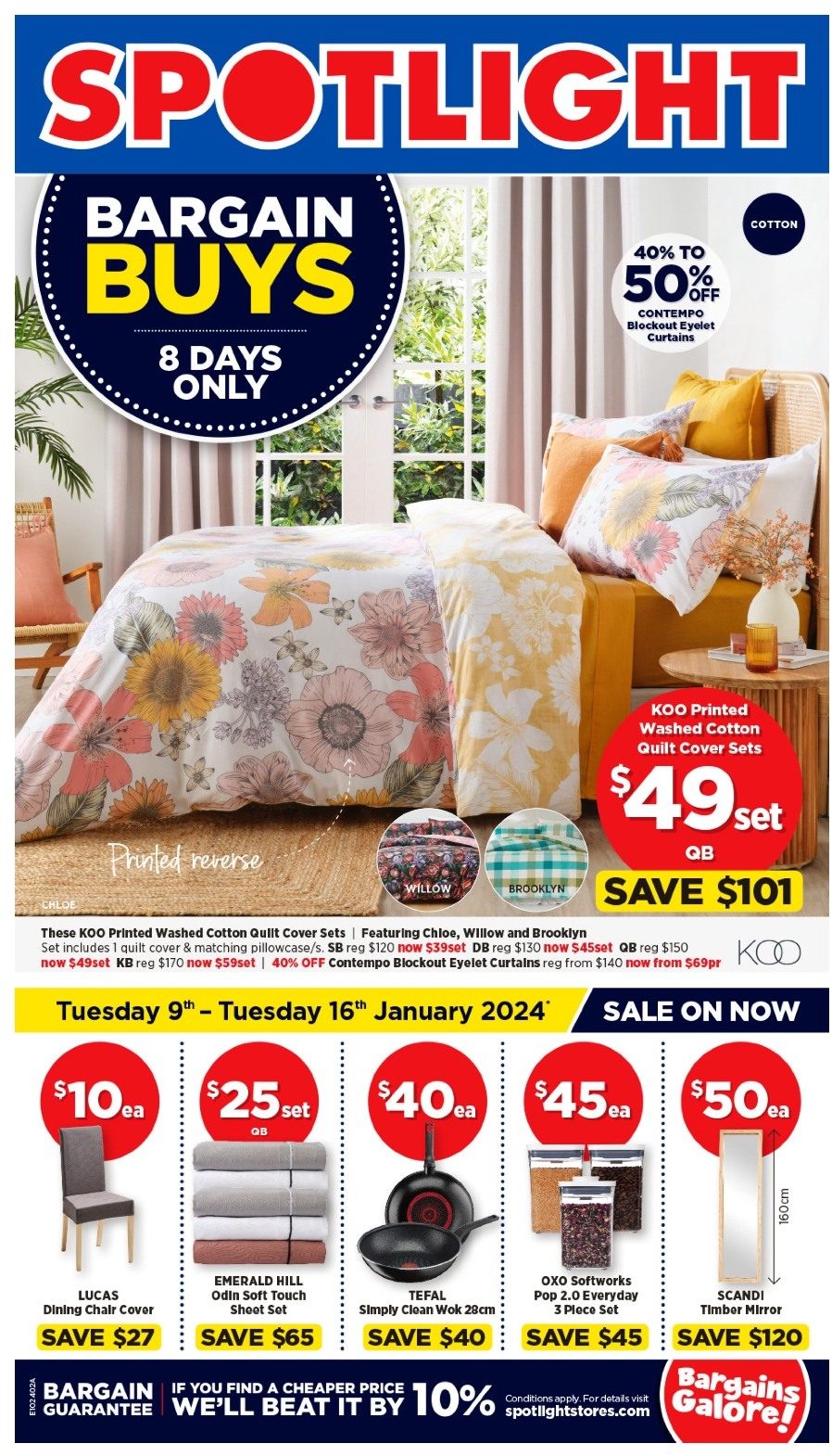 Spotlight Catalogue 9 16 Jan 2024 Catalogue AU